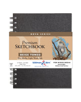 Stillman and Birn Nova Series Beige Sketchbook for Dry Media Ink and Light Wash - Retail Maharaj
