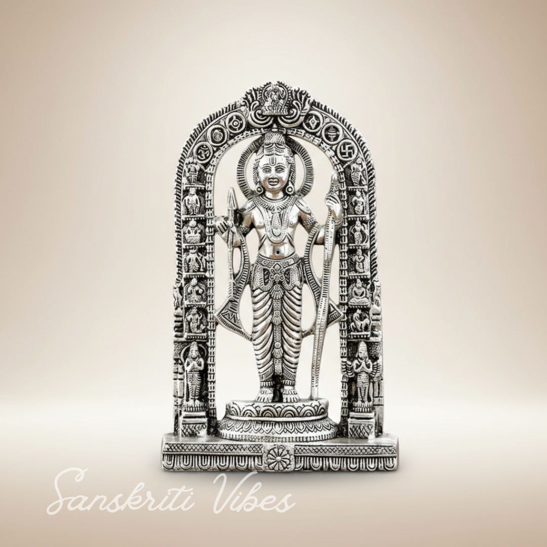 Ayodhyawasi Shree Ram Lalla Murti God Idol Ayodhya Shree Ram Statue for Home Decor Living Room - Retail Maharaj