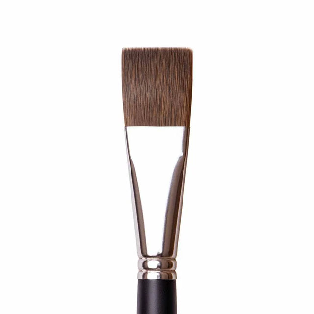 Stationerie Flat Brush Size 20 Velour Mix Media - Retail Maharaj