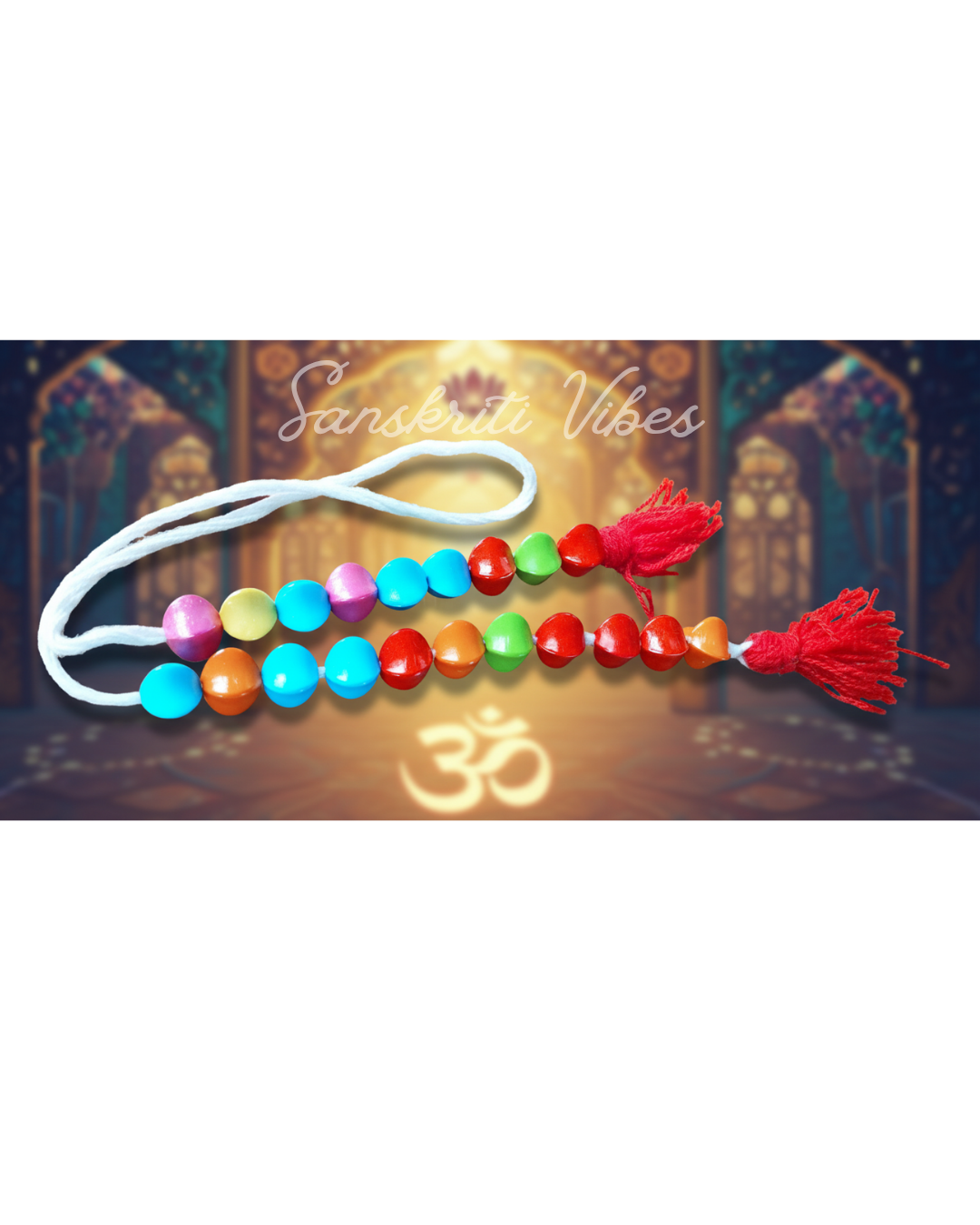 Sakshi Counter Mala – 20 Beads Japa Counter for Chanting, Meditation, and Prayer - Retail Maharaj