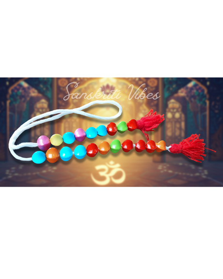 Sakshi Counter Mala – 20 Beads Japa Counter for Chanting, Meditation, and Prayer - Retail Maharaj