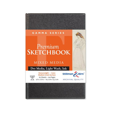 Stillman Birn Gamma Series Ivory Medium Grain Sketchbook - Retail Maharaj