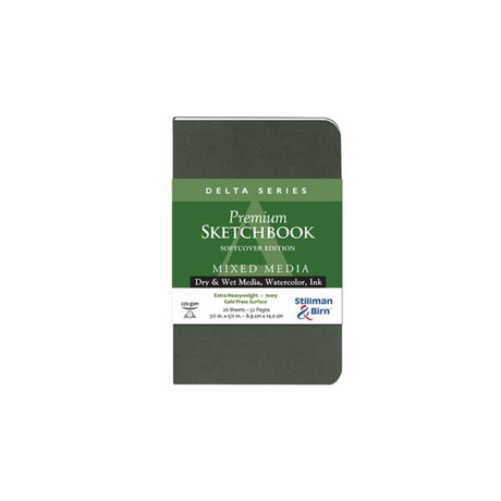 Stillman and Birn Delta Series Ivory Sketchbook for Watercolor and Mixed Media - Retail Maharaj