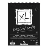 Canson XL Black Sketchbook Spiral Bound Acid Free Drawing Pad - Retail Maharaj