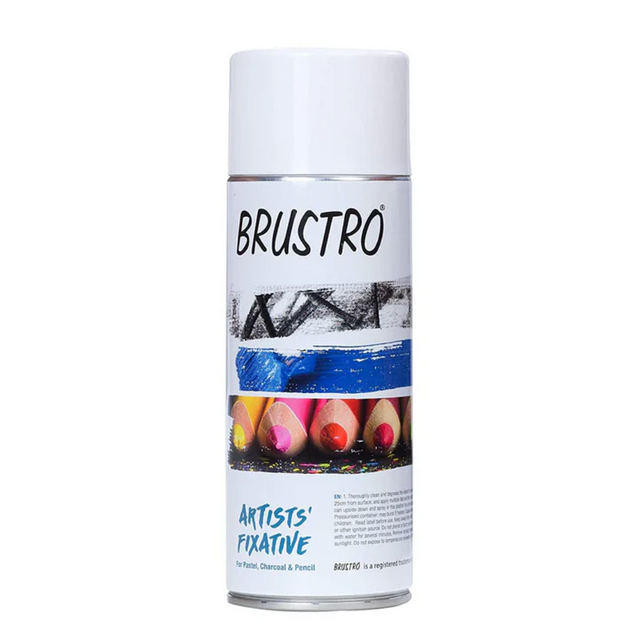 Brustro Artists Fixative 400 ml - Retail Maharaj