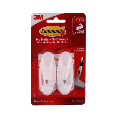 3M Command Hooks and Damage-Free Wall Hanging Solutions - Retail Maharaj