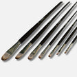 Retail Maharaj Filbert Chungking Hog Brush Set Of 8, Long Handle 11'' - Retail Maharaj