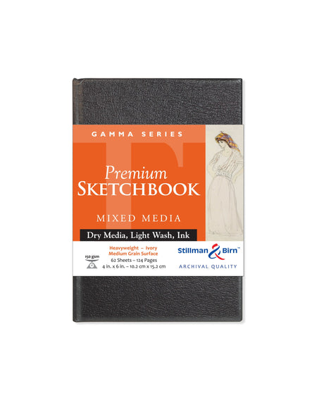 Stillman Birn Gamma Series Ivory Medium Grain Sketchbook - Retail Maharaj