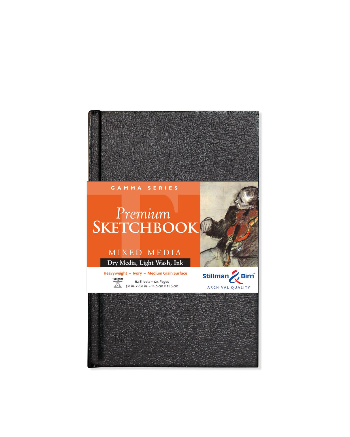 Stillman Birn Gamma Series Ivory Medium Grain Sketchbook - Retail Maharaj