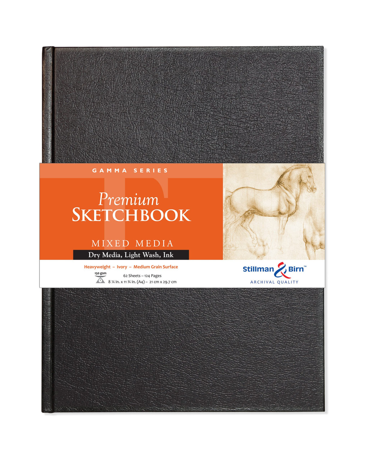 Stillman Birn Gamma Series Ivory Medium Grain Sketchbook - Retail Maharaj