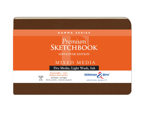 Stillman Birn Gamma Series Ivory Medium Grain Sketchbook - Retail Maharaj