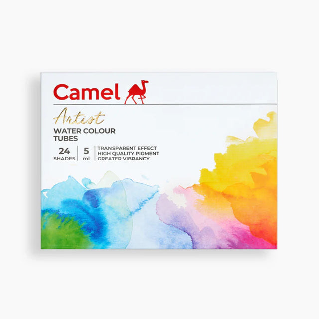 Camel Artist Water Colours Assorted Set of 18 Tubes in 9 ml - Retail Maharaj