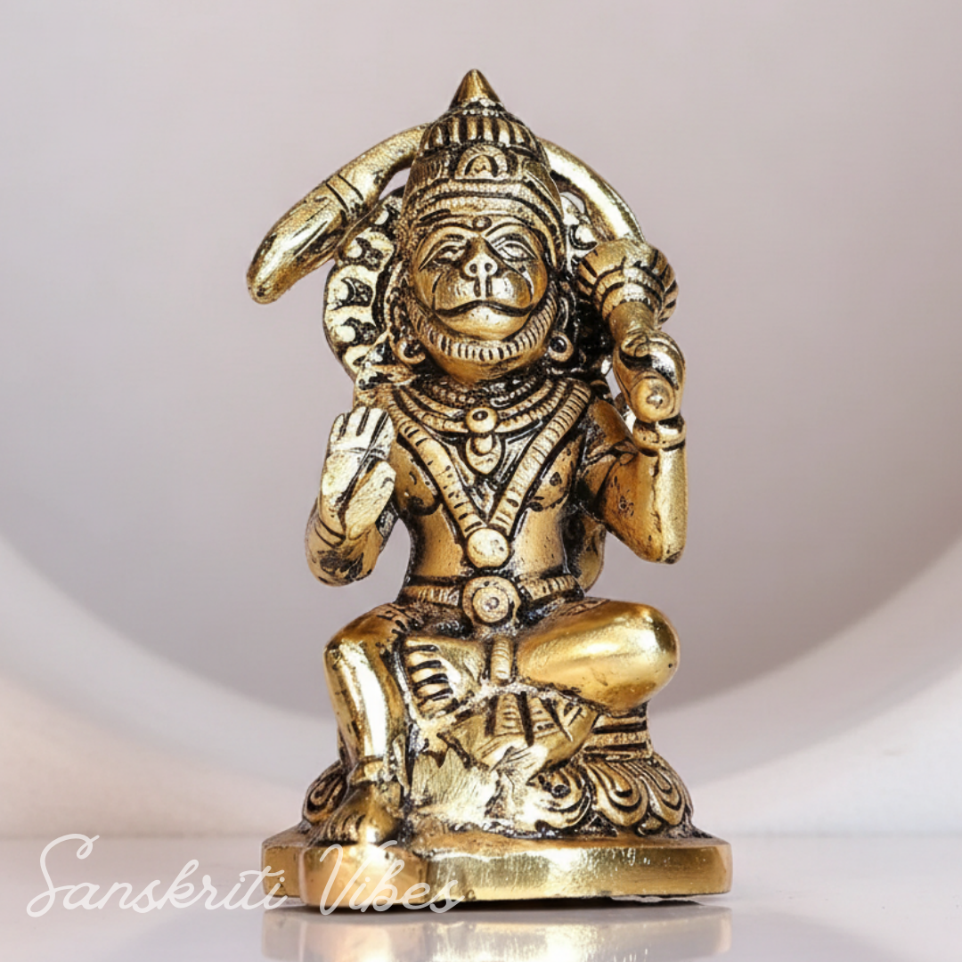 Hanuman Ji Metal Statue Decorative Showpiece - Retail Maharaj