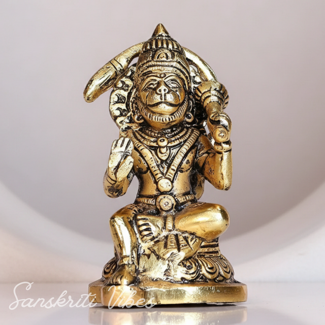 Hanuman Ji Metal Statue Decorative Showpiece - Retail Maharaj
