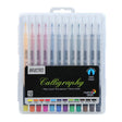 Brustro Calligraphy Pen Set – 12 Pens for Detailed Lettering and Artistic Projects - Retail Maharaj