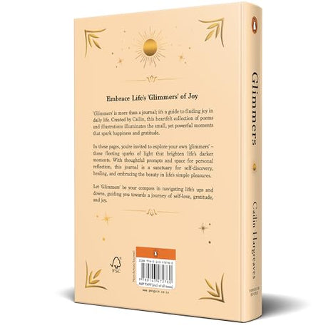 Glimmers: Your Daily Journal For Positive Reflection | Includes Poetry, Prompts, and Reflections to Spark Joy, Gratitude, Healing, and Inner Peace - Retail Maharaj