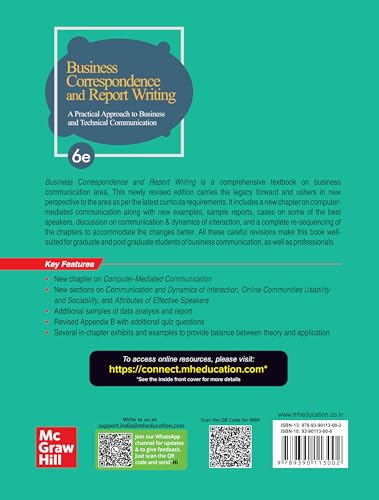 BUSINESS CORRESPONDENCE AND REPORT WRITING, 6TH EDITION - Retail Maharaj