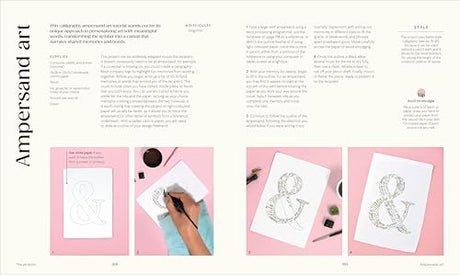 The Calligraphy Book: Pointed Pen Techniques, Inspiration, and Projects - Retail Maharaj