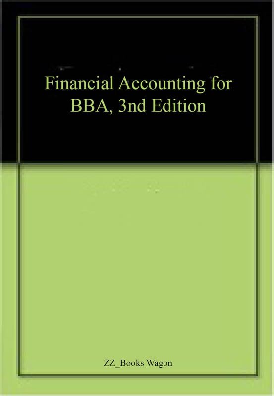 Financial Accounting for BBA, 3nd Edition - Retail Maharaj