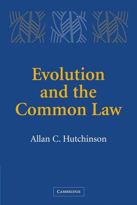 Evolution and the Common Law - Retail Maharaj