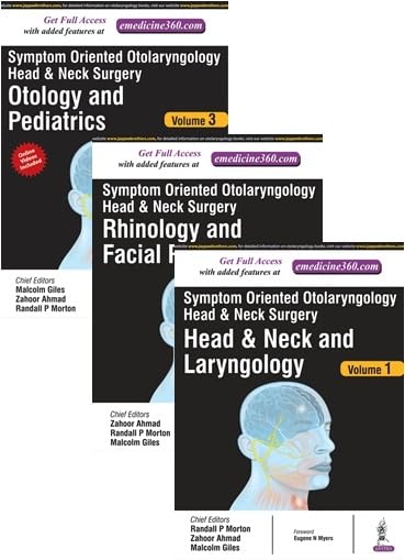 Symptom Oriented Otolaryngology Head & Neck Surgery: Head & Neck and Laryngology (3 Volume Set) - Retail Maharaj