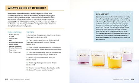 How Does My Body Work? Human Body Book for Kids: STEAM Experiments and Activities for Kids 8-12 - Retail Maharaj