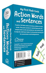 My First Flash Cards: Action Words and Sentences (Flash Cards For Children) - Retail Maharaj