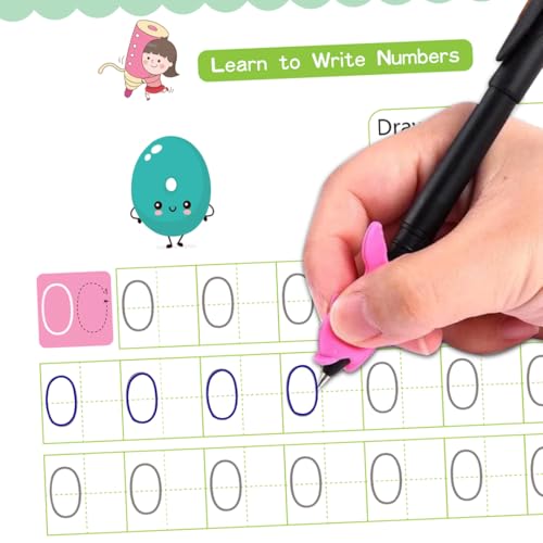 Wonder Magic – Pack of 4 Books Interactive Learning Set: Maths, Drawing, Numbers & Alphabet | Ages 3–6 | 6+ Hours of Skill-Building Fun - Retail Maharaj