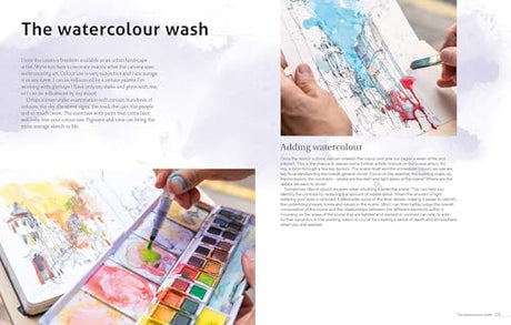 Line and Wash in the Urban Landscape: Sketching With Watercolour and Ink - Retail Maharaj