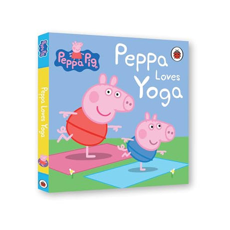 Peppa Pig: Peppa Loves Yoga | A Fun and Interactive Yoga Book for Kids | Learn Simple Yoga Poses, Stretches and Mindfulness | Ages 2+ - Retail Maharaj