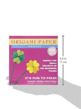 Origami Paper - Pastel Colors - 6 3/4" - - Retail Maharaj