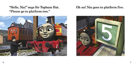 Ladybird Readers Beginner Level - Thomas the Tank Engine - Nia Learns Numbers (ELT Graded Reader) - Retail Maharaj