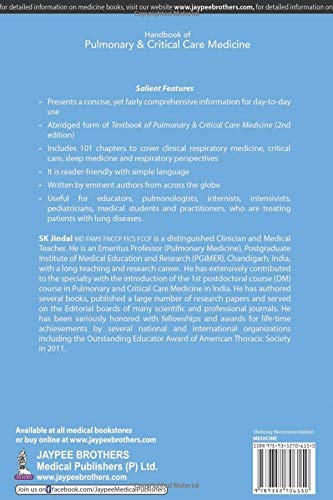 Handbook Pulmonary and Critical Care medicine - Retail Maharaj