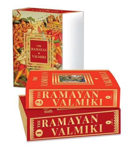 The Ramayan of Valmiki: Volume 1 & 2 (Deluxe Hardbound Edition) Boxed Set - Retail Maharaj