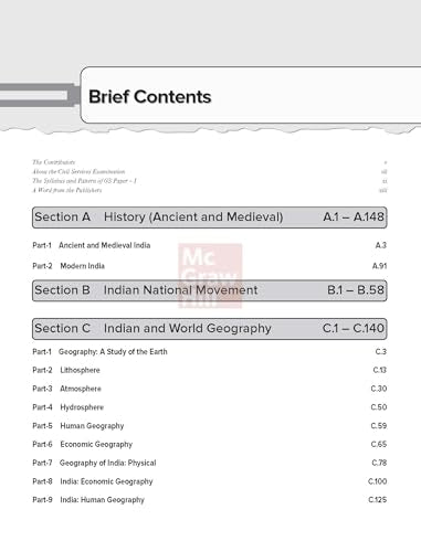 UPSC Prelims 2026: General Studies Paper 1 (Complete Manual) | GS Paper 1 Manual | 1300+ Prelims PYQs (2013-2025) | 1500+ Topic-wise Practice Questions | 5 Full-Length Mock Test on McGraw Hill Edge - Retail Maharaj