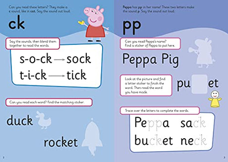 Peppa Pig: Practise with Peppa: Super Phonics: Sticker Book - Retail Maharaj
