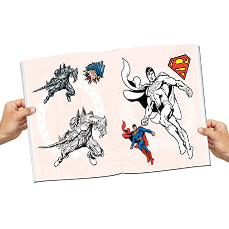 Superman Copy Colouring Book – Pack of 5 | Fun & Creative Activity Books for Kids | Colourful Illustrations of Superman, Superhero Adventures, and Hours of Entertainment for Young Fans - Retail Maharaj