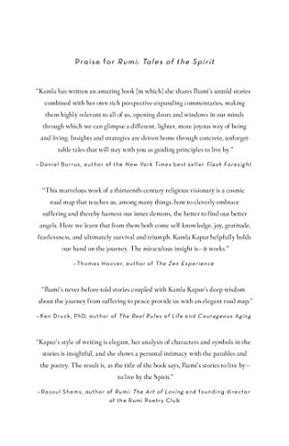 Rumi: Tales of the Spirit: Easy Steps to Mindfulness - Retail Maharaj