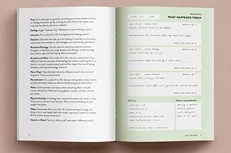 Mental Health Tracker: A Daily Journal to Manage Anxiety and Create Healthy Habits - Retail Maharaj