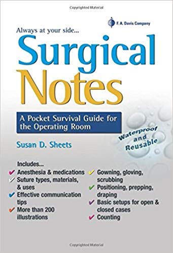 SURGICAL NOTES:A POCKET SURVIVAL GUIDE FOR THE OPERATING ROOM - Retail Maharaj