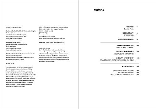 On Modern Beauty – Three Paintings by Manet, Gauguin, and Cézanne (Getty Publications – (Yale)) - Retail Maharaj