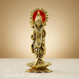 Ram Lalla Idol for Home Metal Ram Ji Murti Ayodhya Temple Ramlala Statue Mandir Ayodhya Model God Idol for Pooja Room - Retail Maharaj