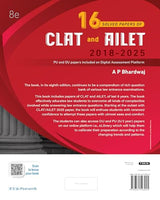 16 Solved Previous Years’ Papers of CLAT and AILET (2018-2025) | PU and DU Papers Included on Digital Assessment Platform | Includes 2400+ Questions | 8th Edition | - Pearson - Retail Maharaj