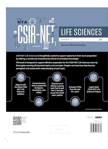 CSIR NET Life Sciences | MCQs covering both Part B & C as per the latest pattern | Previous Year Questions (PYQs) from the last 10+ years | 2024 CSIR NET Life Sciences papers - Retail Maharaj