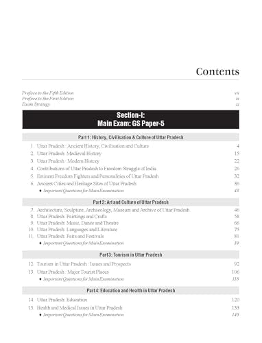 Uttar Pradesh General Studies, 5e for UPPCS Mains Paper 5 & 6- UP Special Comprehensive Study | Previous Years’ Questions (PYQs) | Colourful Pluck-out Chart | RO/ARO (Review Officer) | UP GK - Retail Maharaj