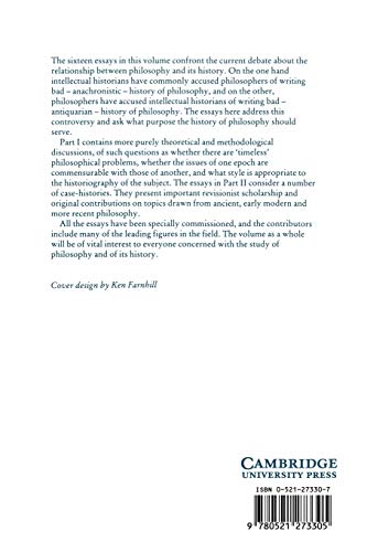 Philosophy in History: Essays in the Historiography of Philosophy - Retail Maharaj