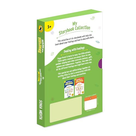Dealing with Feelings: My Storybook Collection (Box set 3): Set of 6 Exciting Story cum Activity Books | Illustrated Storybooks on Emotions and Mental Health | Ages 5 + | Sonia Mehta - Retail Maharaj
