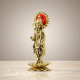 Ram Lalla Idol for Home Metal Ram Ji Murti Ayodhya Temple Ramlala Statue Mandir Ayodhya Model God Idol for Pooja Room - Retail Maharaj