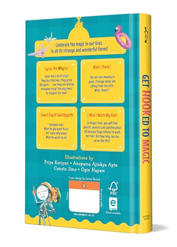 Get Hooked to Magic: A 4 in 1 Gorgeously Illustrated Book | Giftable Hardback Edition | Ages 5+ - Retail Maharaj