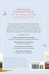 Finding Peace: Prayer Journal for Women: Weekly Devotions, Prompts, and Exercises for Managing Anxiety - Retail Maharaj
